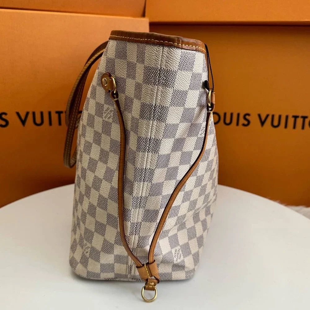 💎✨Authentic✨💎 Louis Vuitton Neverfull MM Damier Azur - Picture 7 of 14